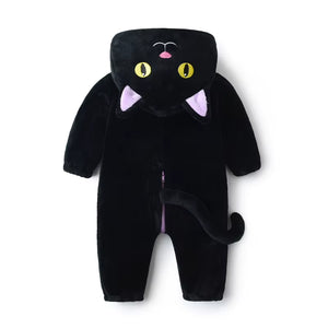 Realms&Wonders Black Cat Baby Costume