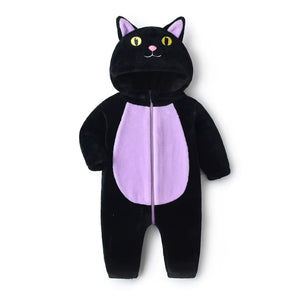 Realms&Wonders Black Cat Baby Costume
