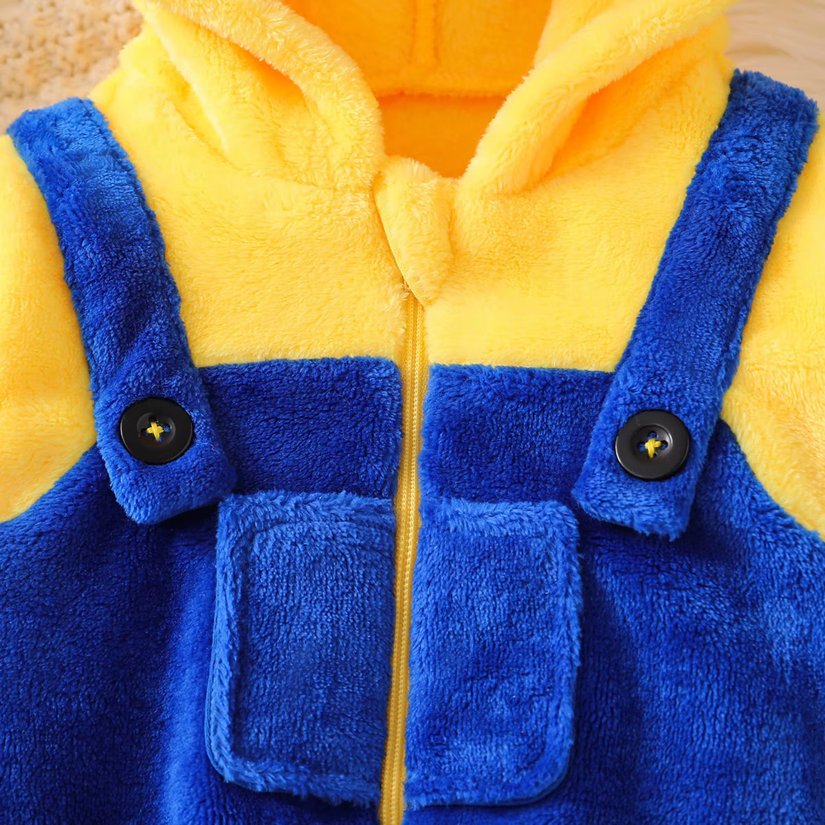 Realms&Wonders Yellow Buddy Baby Costume