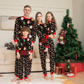 Family Matching Christmas Pajamas – Santa and Reindeer Print