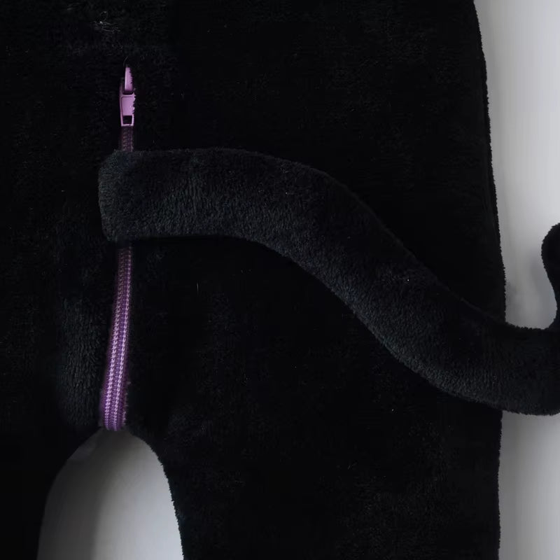 Realms&Wonders Black Cat Baby Costume