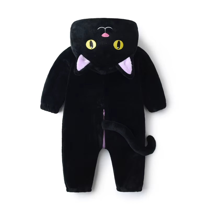 Realms&Wonders Black Cat Baby Costume